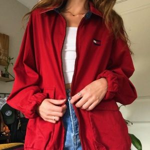Vintage Tommy Hilfiger zip up jacket!